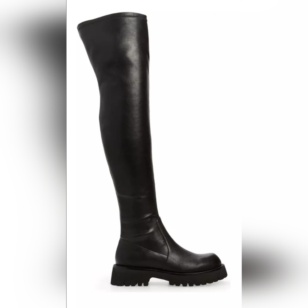 NIB Jeffery Campbell Break Lug Sole 7.5 Thigh High - Festival Concert Ready